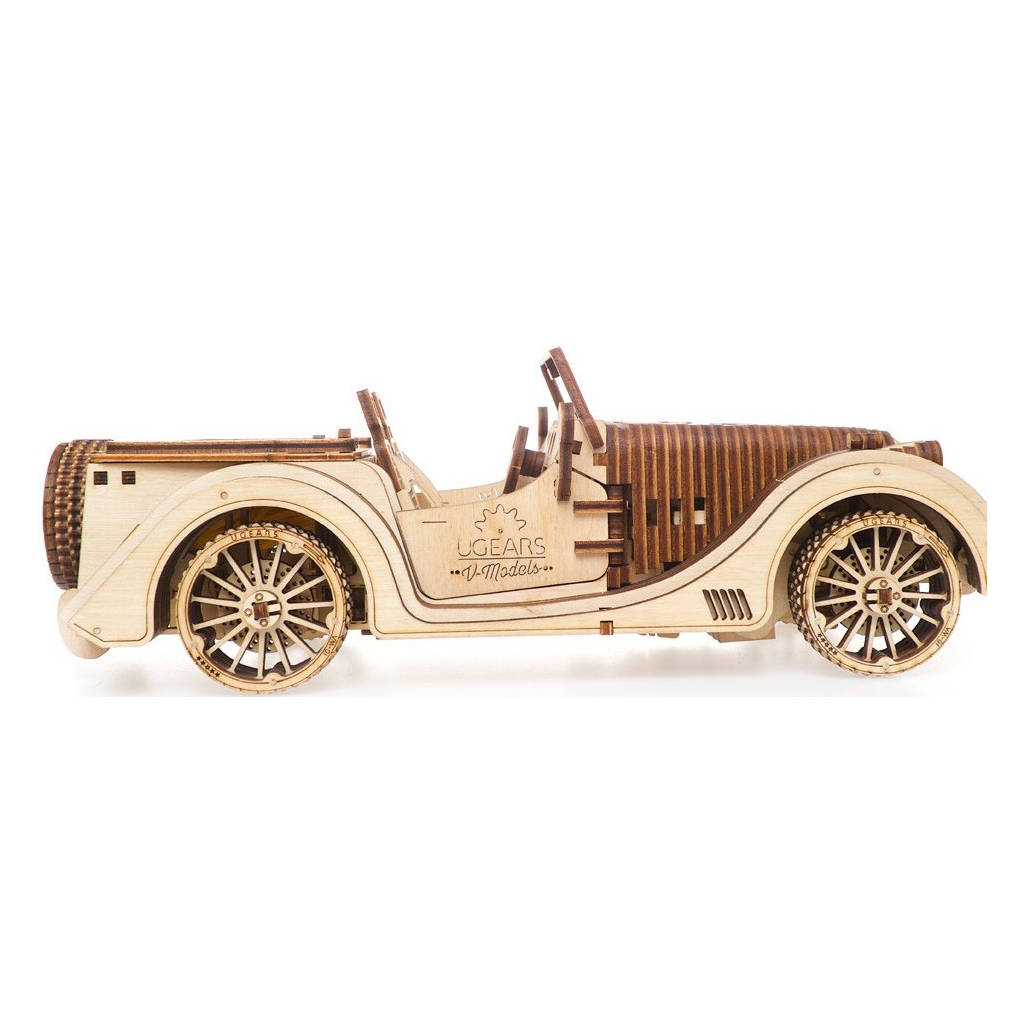 Конструктор Ugears Родстер VM-01 (70052) - изображение 6