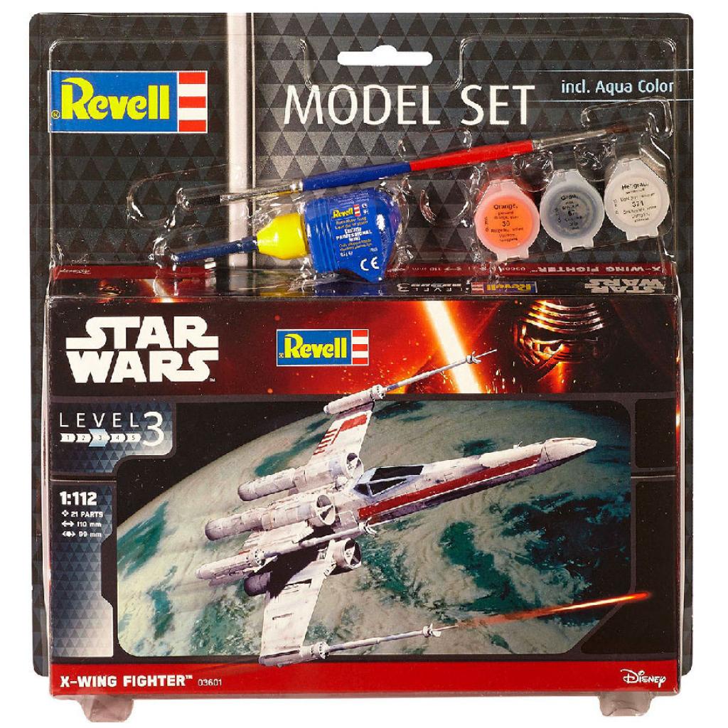Збірна модель Revell Зоряний винищувач X-крил рівень 3, 1:112 (RVL-63601) - зображення 1