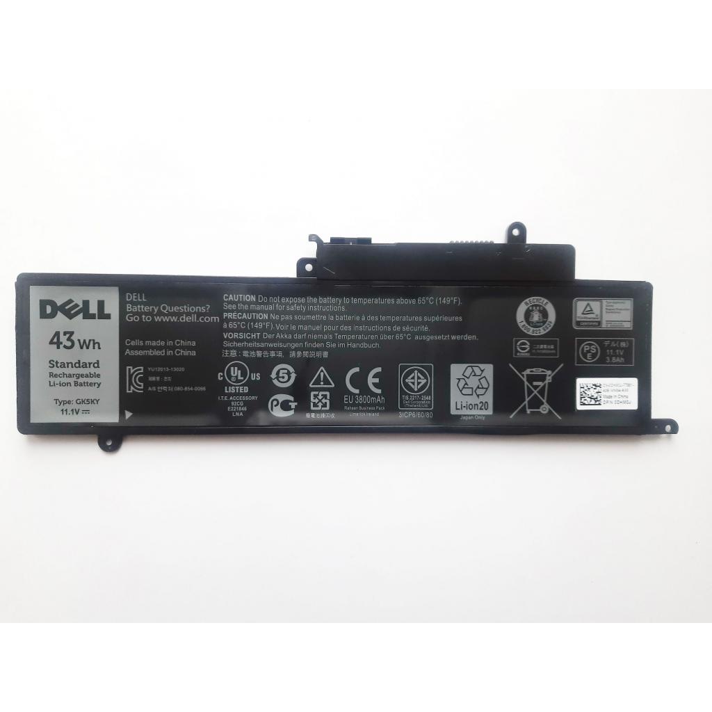 Акумулятор до ноутбука Dell Inspiron 11-3147 GK5KY, 43Wh (3800mAh), 3cell, 11.1V, Li-ion (A47609) - зображення 1