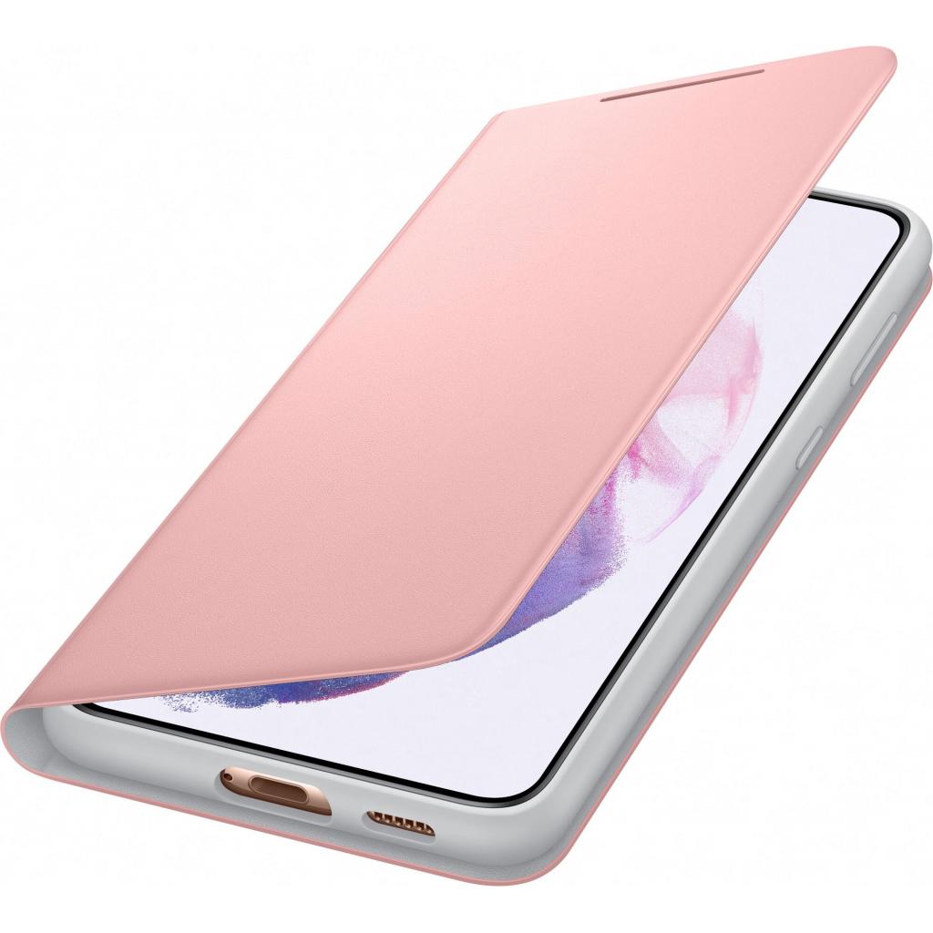 Чохол до мобільного телефона Samsung Smart LED View Cover Samsung Galaxy S21+ Pink (EF-NG996PPEGRU) - зображення 3