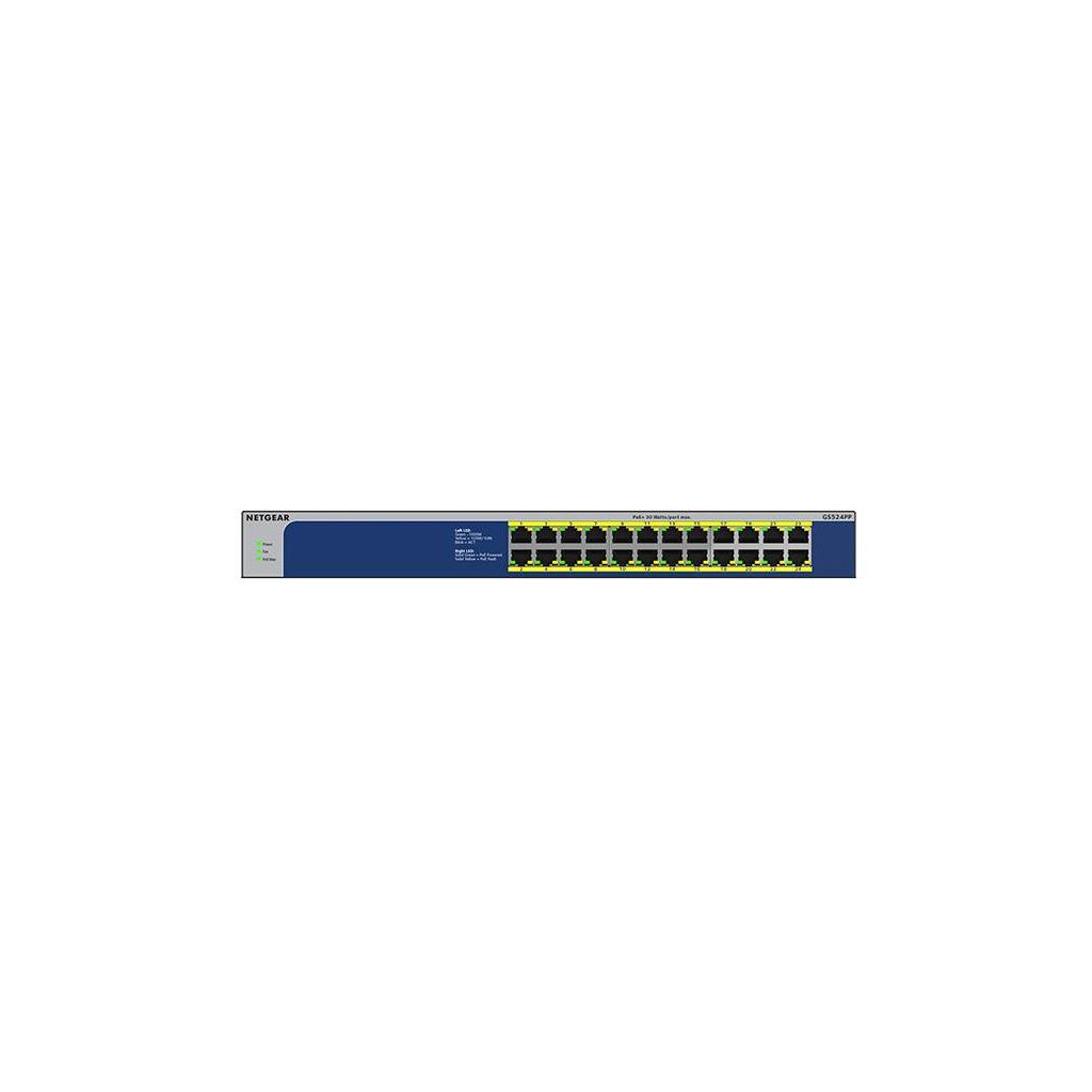 Комутатор мережевий Netgear GS524PP-100EUS - зображення 3