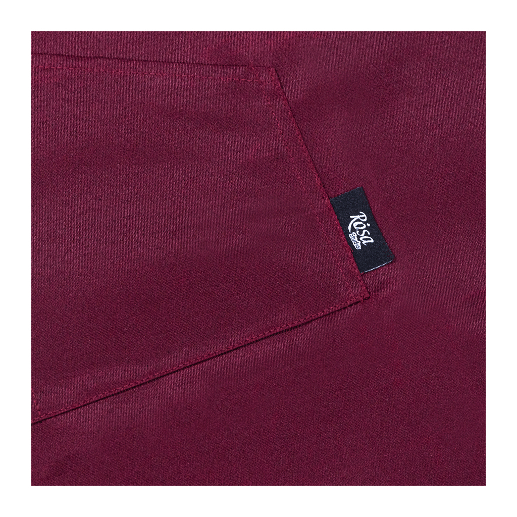 Фартух для творчості Rosa 96*90см, бордо, грета (4823098541707) - зображення 5