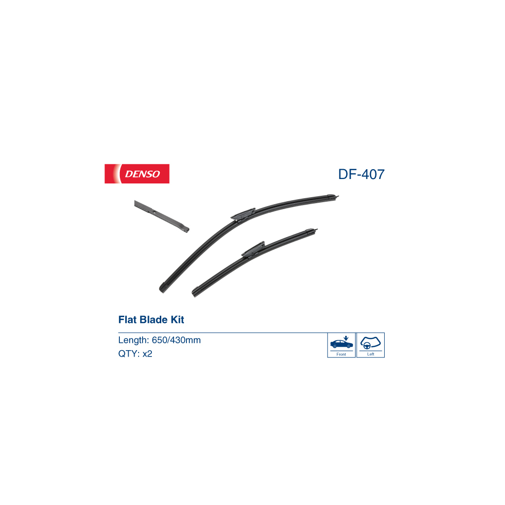 Щітка склоочисника Denso DF-407 - зображення 1
