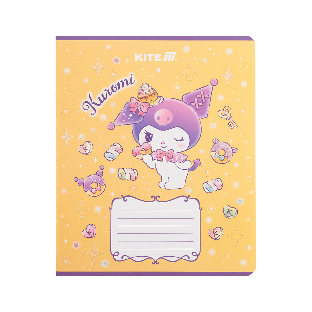 Зошит Kite Kuromi, 12 аркушів, клітинка (HK25-232-3) - изображение 12
