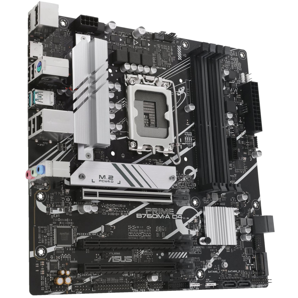 Материнська плата ASUS PRIME B760M-A D4 - зображення 2