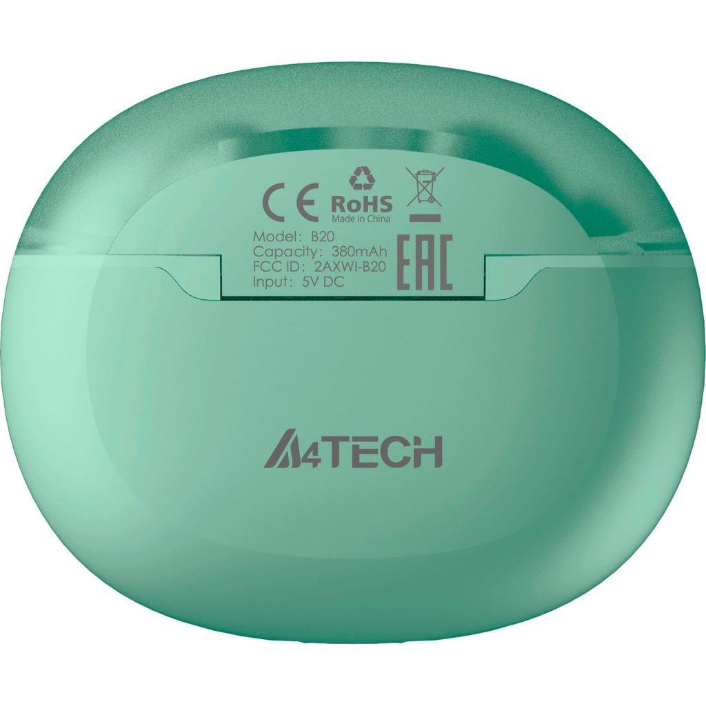 Навушники A4Tech B20 Mint Green - зображення 4