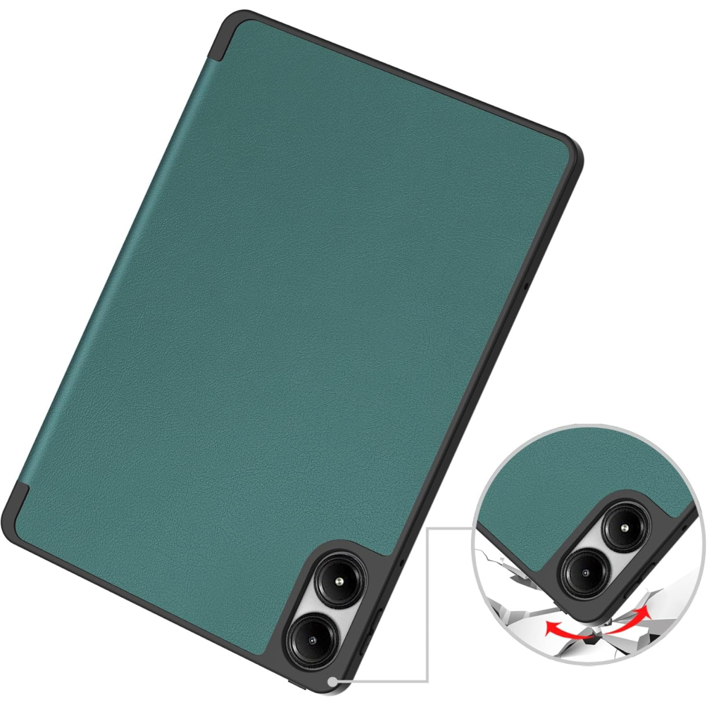 Чохол до планшета BeCover Flexible TPU Mate Xiaomi Poco Pad 12.1" Dark Green (711584) - зображення 5