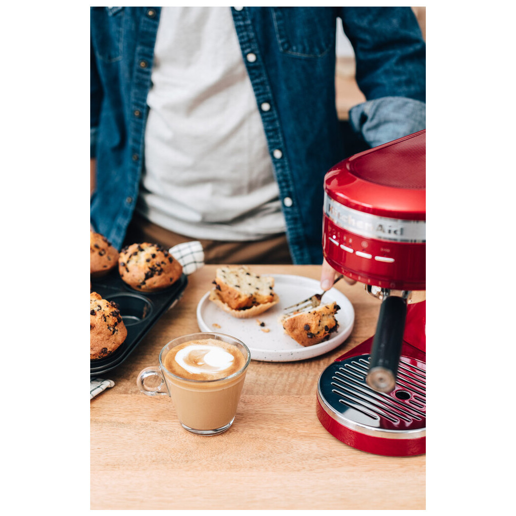 Ріжкова кавоварка еспресо KitchenAid 5KES6503ECA - зображення 10