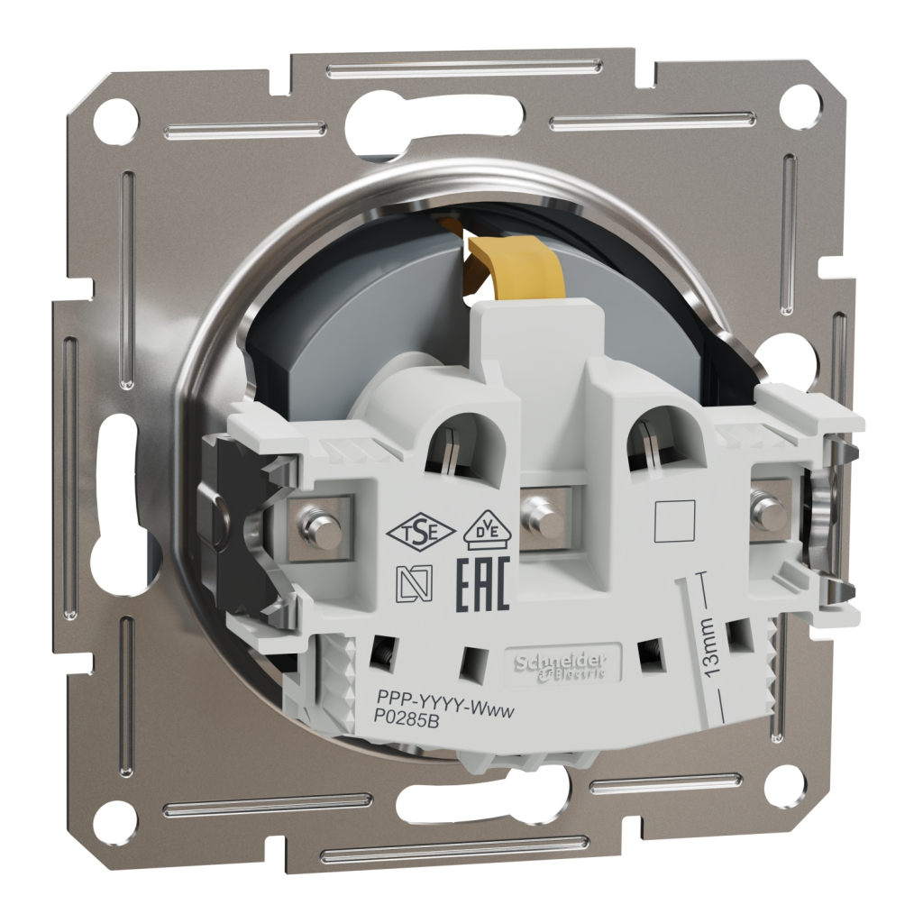 Розетка Schneider Electric ASFORA со штор. сталь (EPH2900262) - изображение 7