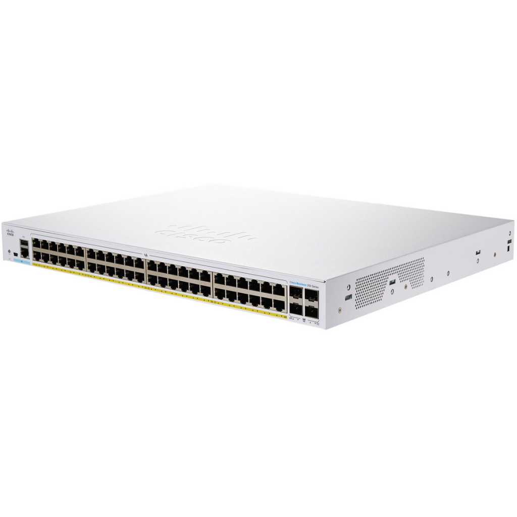 Комутатор мережевий Cisco CBS250-48T-4G-EU - зображення 1