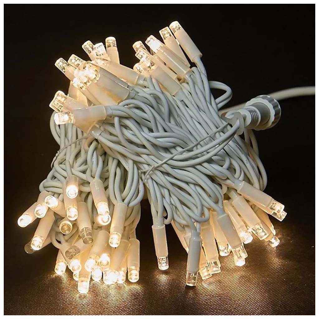 Гірлянда ColorWay 10м 100Led IP65 тепле біле світло (CW-GO-100L10WW) - зображення 7