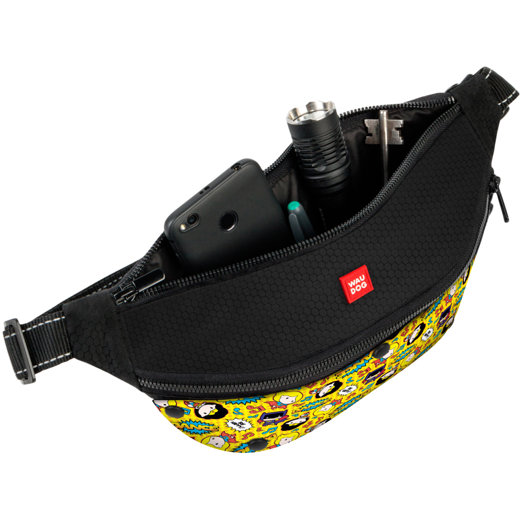 Поясна сумка-бананка для собак WAUDOG Family "Супермен 1" 33х17х10 см (1533-0156) - зображення 2