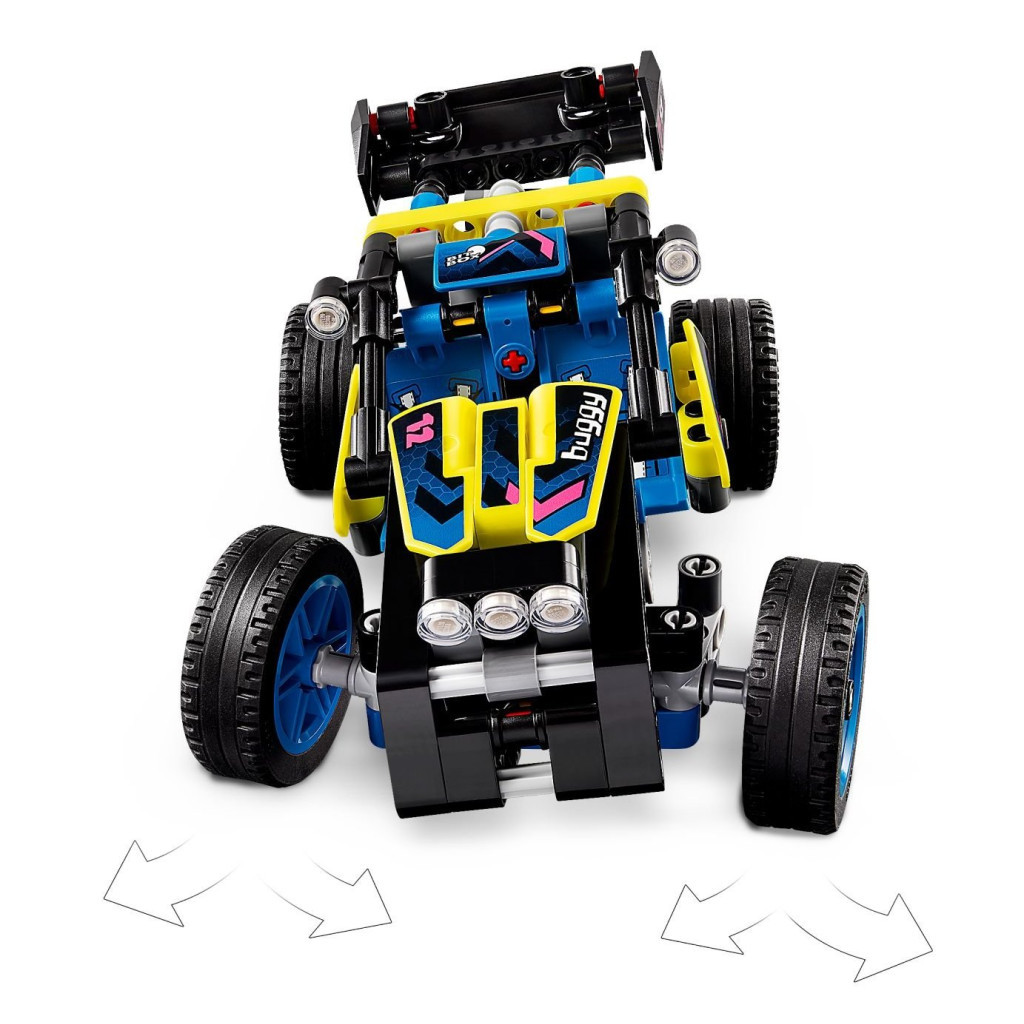 Конструктор LEGO Technic Позашляховик багі для перегонів 219 деталей (42164) - зображення 5