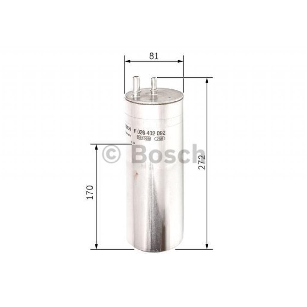 Фільтр паливний Bosch F 026 402 092 - зображення 5