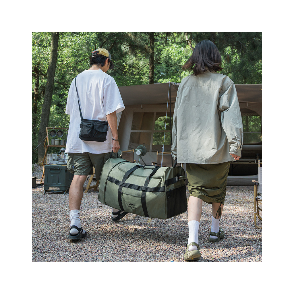 Дорожня сумка Naturehike баул NH21LX003 зелений (6927595795774) - зображення 3