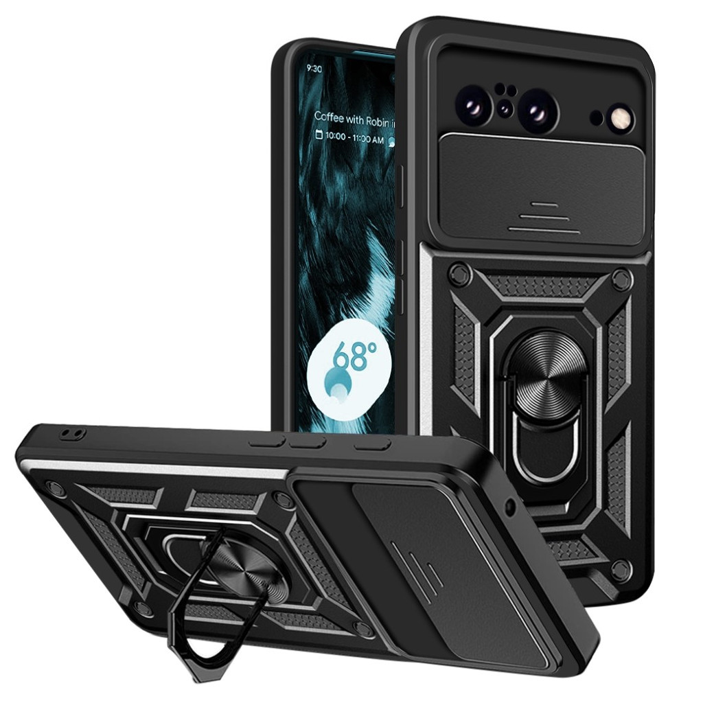 Чохол до мобільного телефона BeCover Military Google Pixel 8 Black (710663) - зображення 8