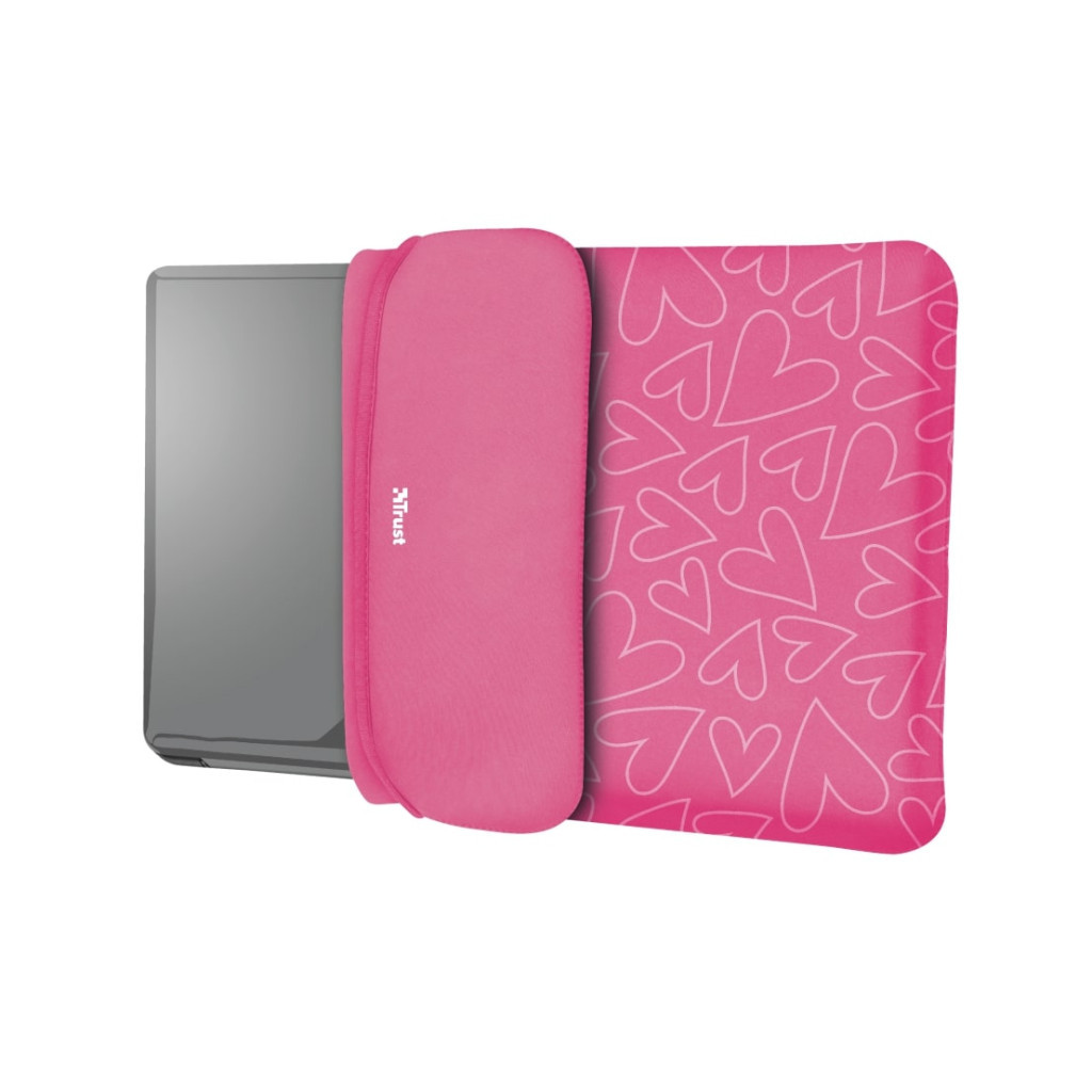 Чохол до ноутбука Trust 15.6" Yvo Mouse & Sleeve Pink+ mouse (23443) - зображення 6