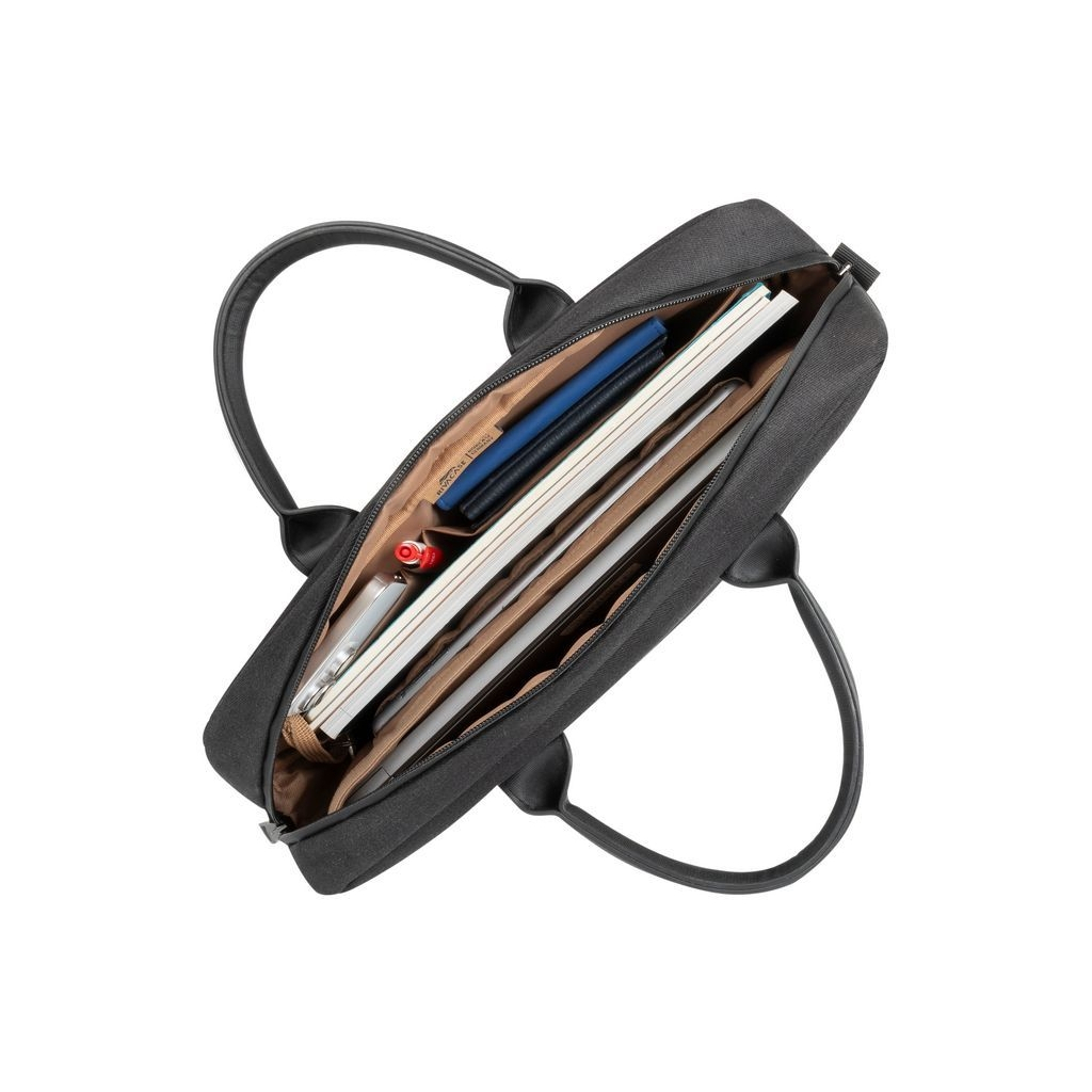 Сумка для ноутбука RivaCase 15" 8124 Clark Black ECO (8124BlackECO) - зображення 9