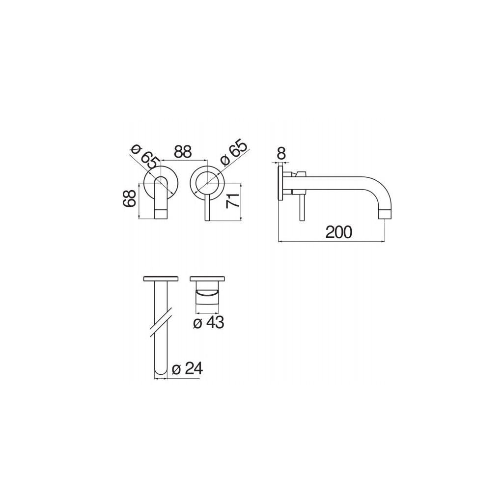 Змішувач NOBILI LV00199/1BM - зображення 2