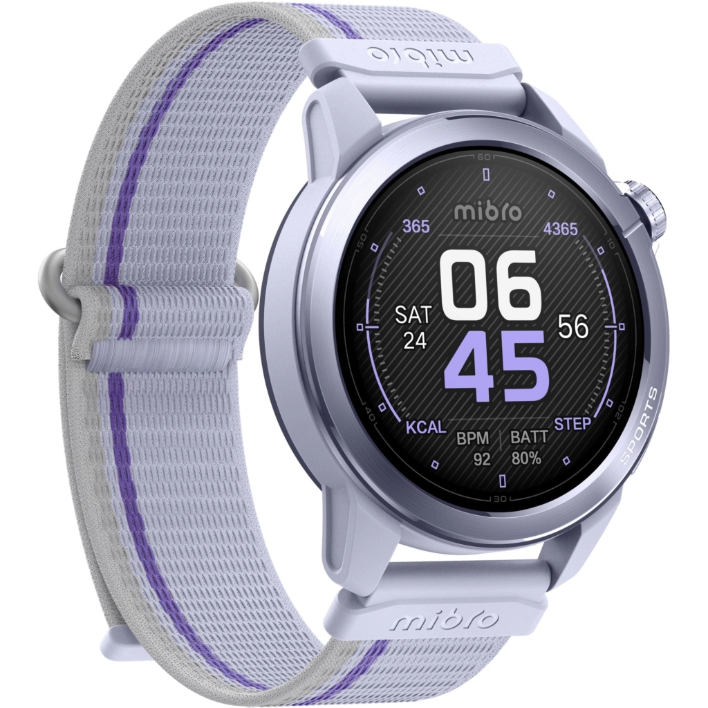 Смарт-годинник Mibro GS Active2 (XPAW024) Lilac (1159240) - зображення 3