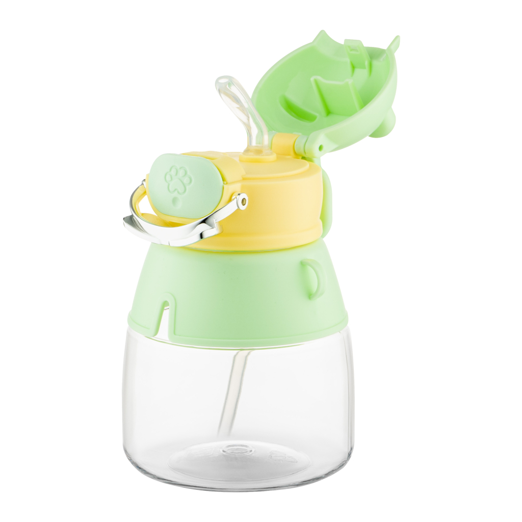 Пляшка для води Ardesto Space 550мл зелений (AR2255SG) - зображення 4