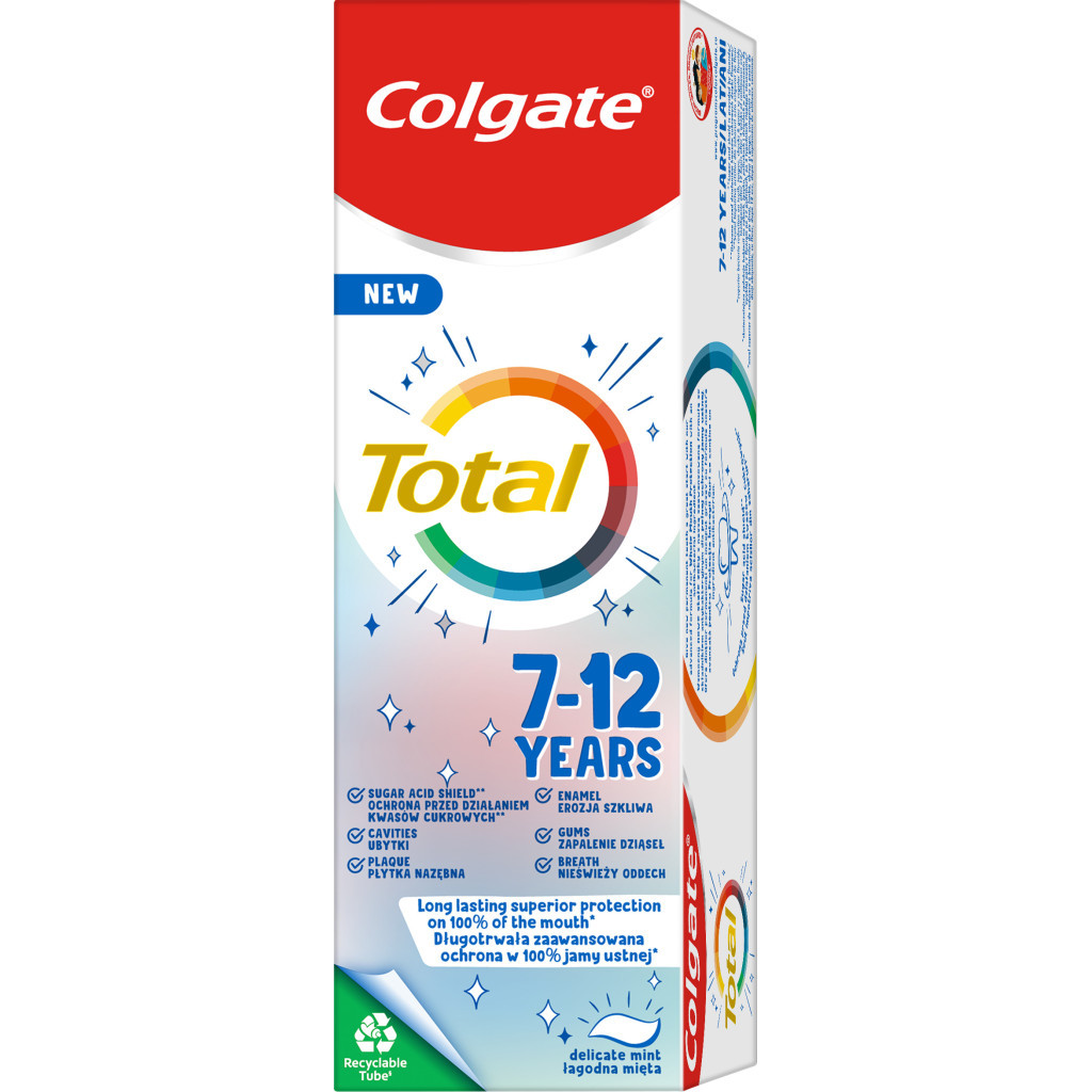 Дитяча зубна паста Colgate Total kids 7-12 років 50 мл (8718951433120) - зображення 5