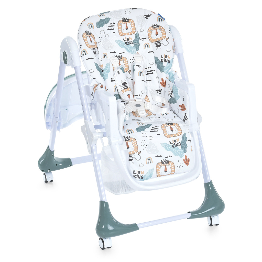 Стілець для годування Bambi M 3233 lion king teal - зображення 3