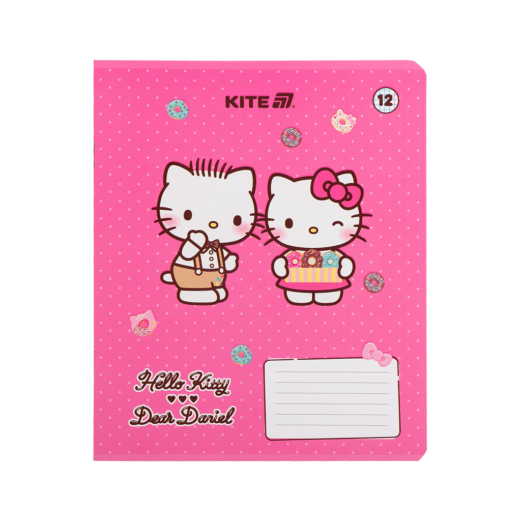 Зошит Kite Hello Kitty, 12 аркушів, клітинка (HK25-232-2) - зображення 10