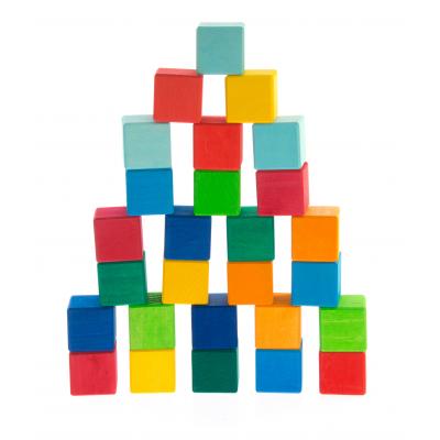 Конструктор Nic дерев'яні кубики 27 ел. (NIC523303) - зображення 4