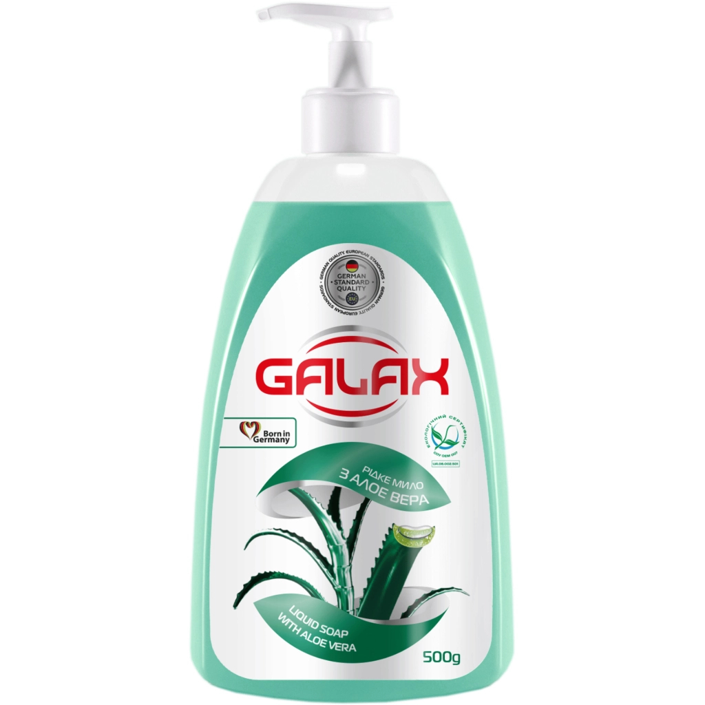 Рідке мило Galax з екстрактом Алое 500 г (4260637721495) - зображення 1