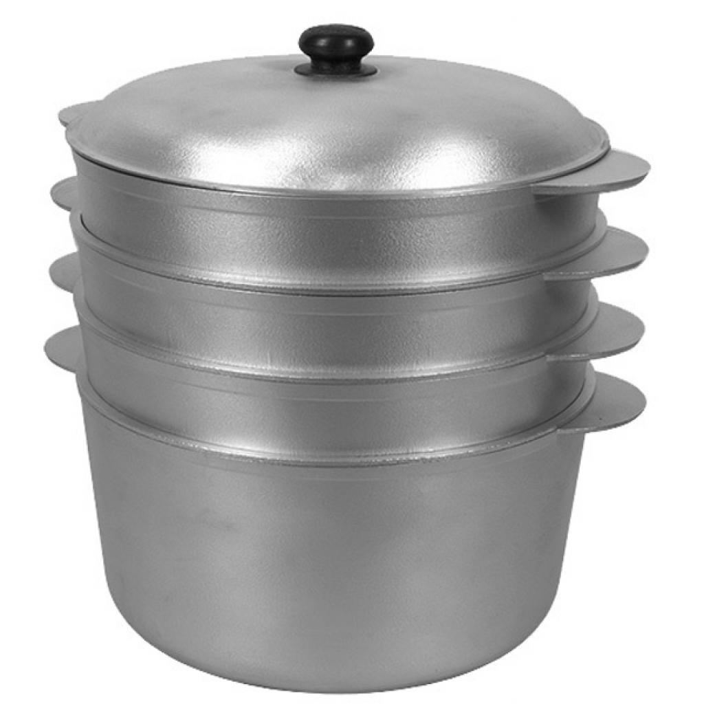 Котел туристичний Time Eco Манти-Казан 4-х ярусний 8л (БМК08/4) - зображення 1