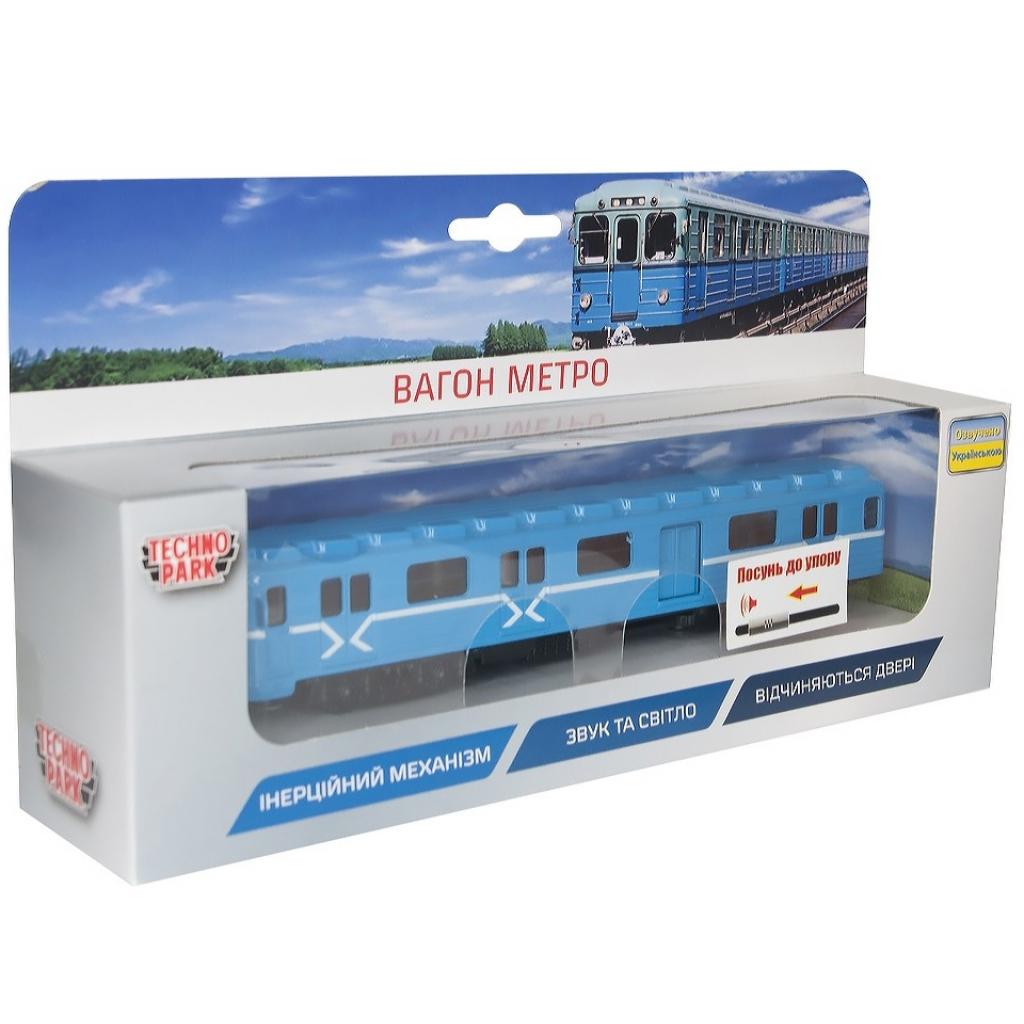 Спецтехніка Технопарк Вагон метро зі світлом і звуком (SB-17-19WB) - зображення 4
