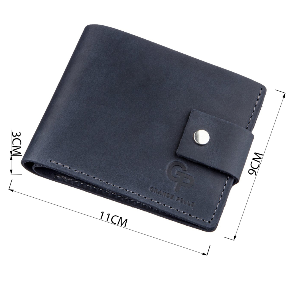 Портмоне Grande Pelle Синє (11231) - зображення 3