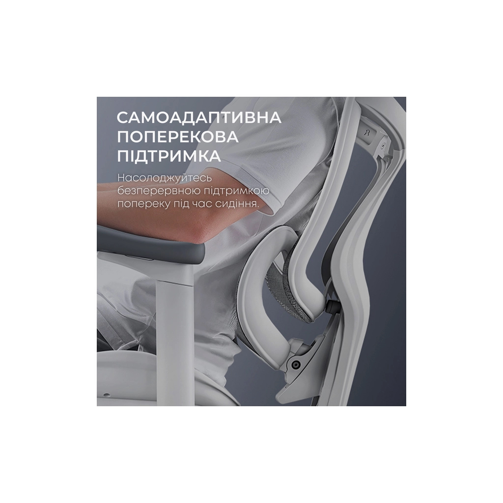 Офісне крісло Sihoo DORO C300L Mesh White (DORO-C300L-A3-102) - изображение 9