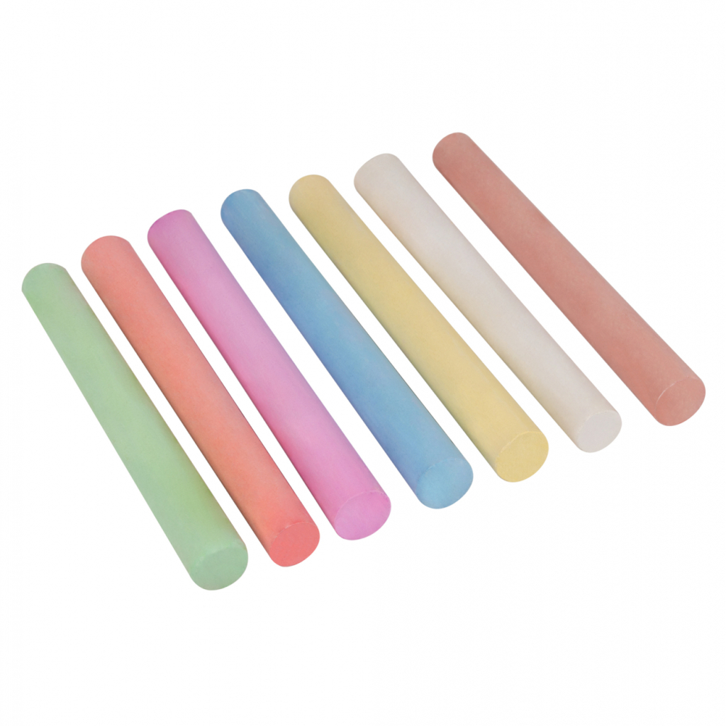 Крейда Yes кольорова Ninja 12 шт кругла (400518) - изображение 3