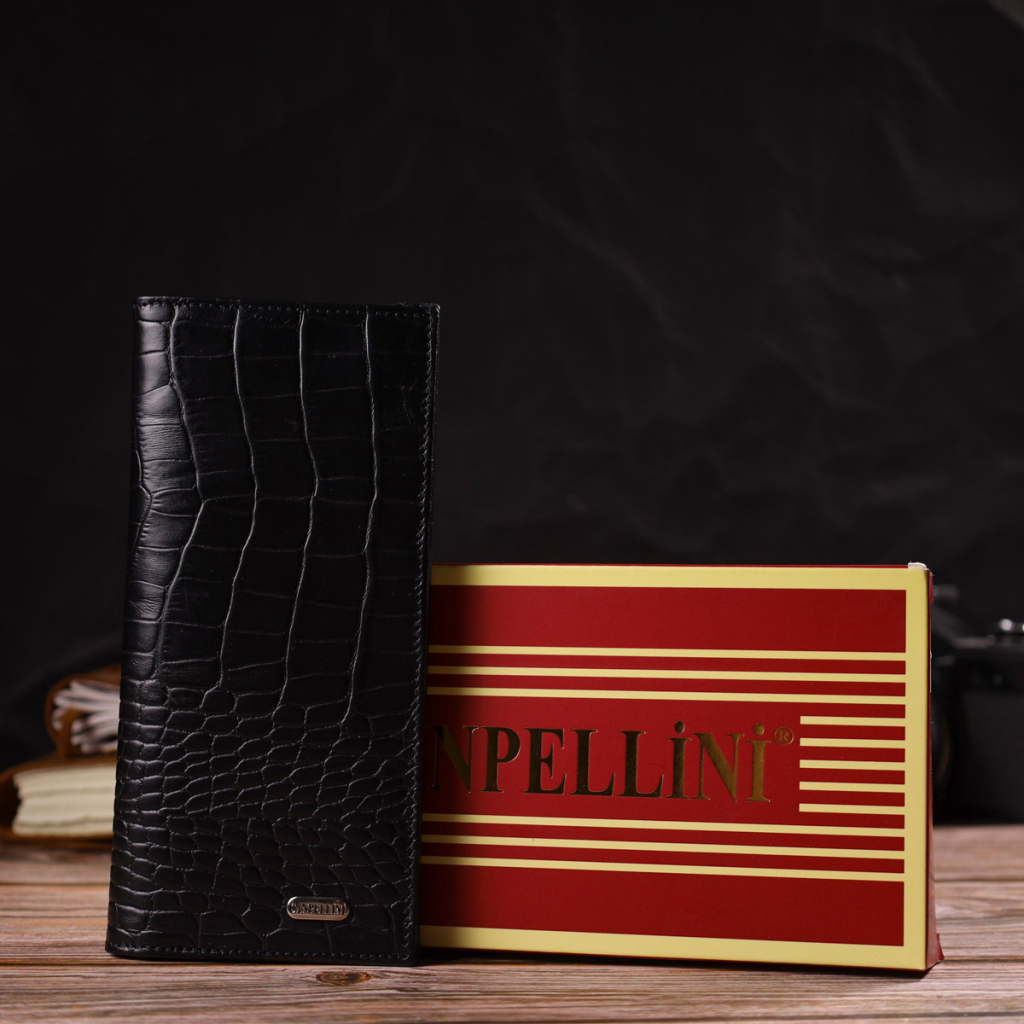 Гаманець Canpellini З натуральної шкіри Чорний (21896) - зображення 10