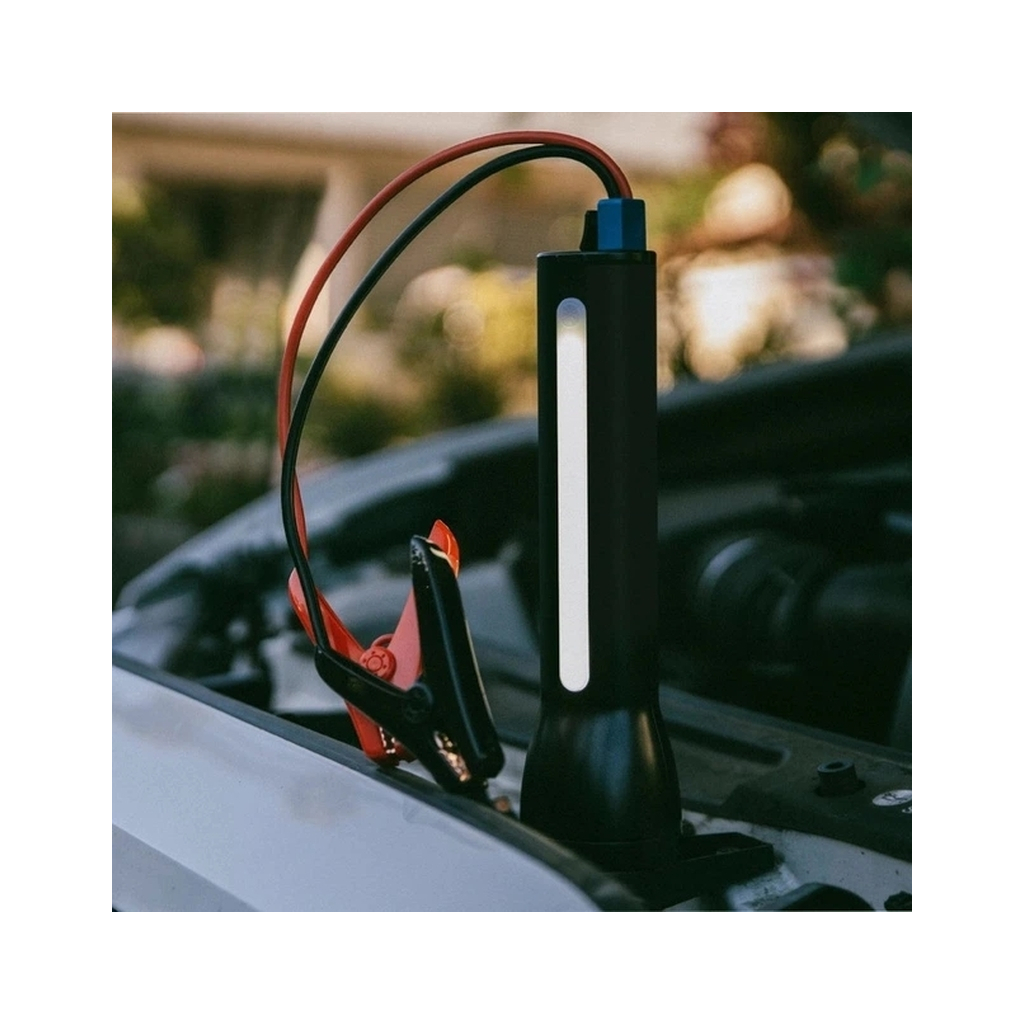 Пуско зарядний пристрій Mophie 9900mAh 2A, бустер 400A, вбудований ліхтарик 450lm, Black (53046) - зображення 9