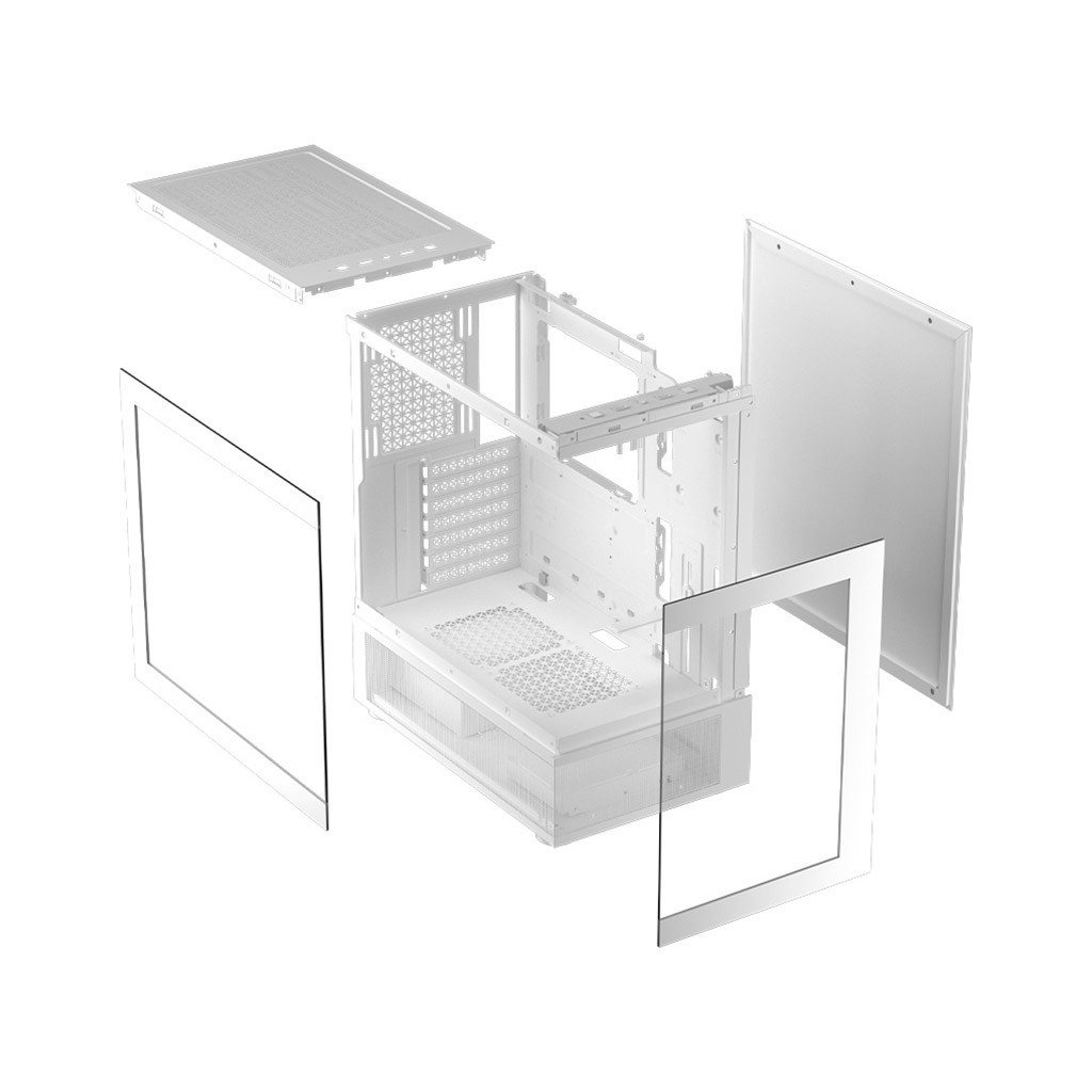 Корпус 1stPlayer Mi7-A-2F2R-W-1F2-W-WH - зображення 6