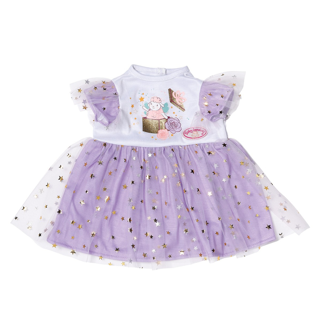 Аксесуар до ляльки Zapf Одяг для ляльки Baby Annabell - Бузкова сукня (710296) - зображення 1