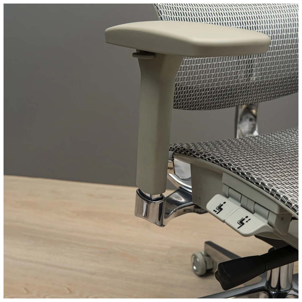 Офісне крісло Richman Ерготекс Алюм Synchro Сітка Сіре (R00000052540) - зображення 5