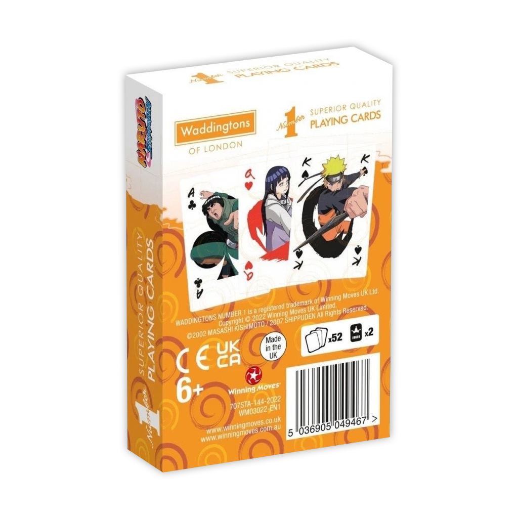 Гральні карти Winning Moves NARUTO SHIPPUDEN (WM03022-EN1-12) - зображення 3