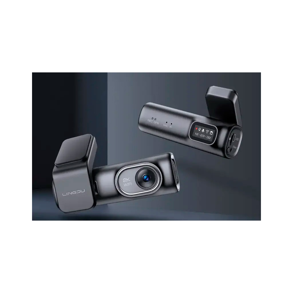 Відеореєстратор LINGDU Dash Cam D200 + Micro SD 64GB - зображення 9