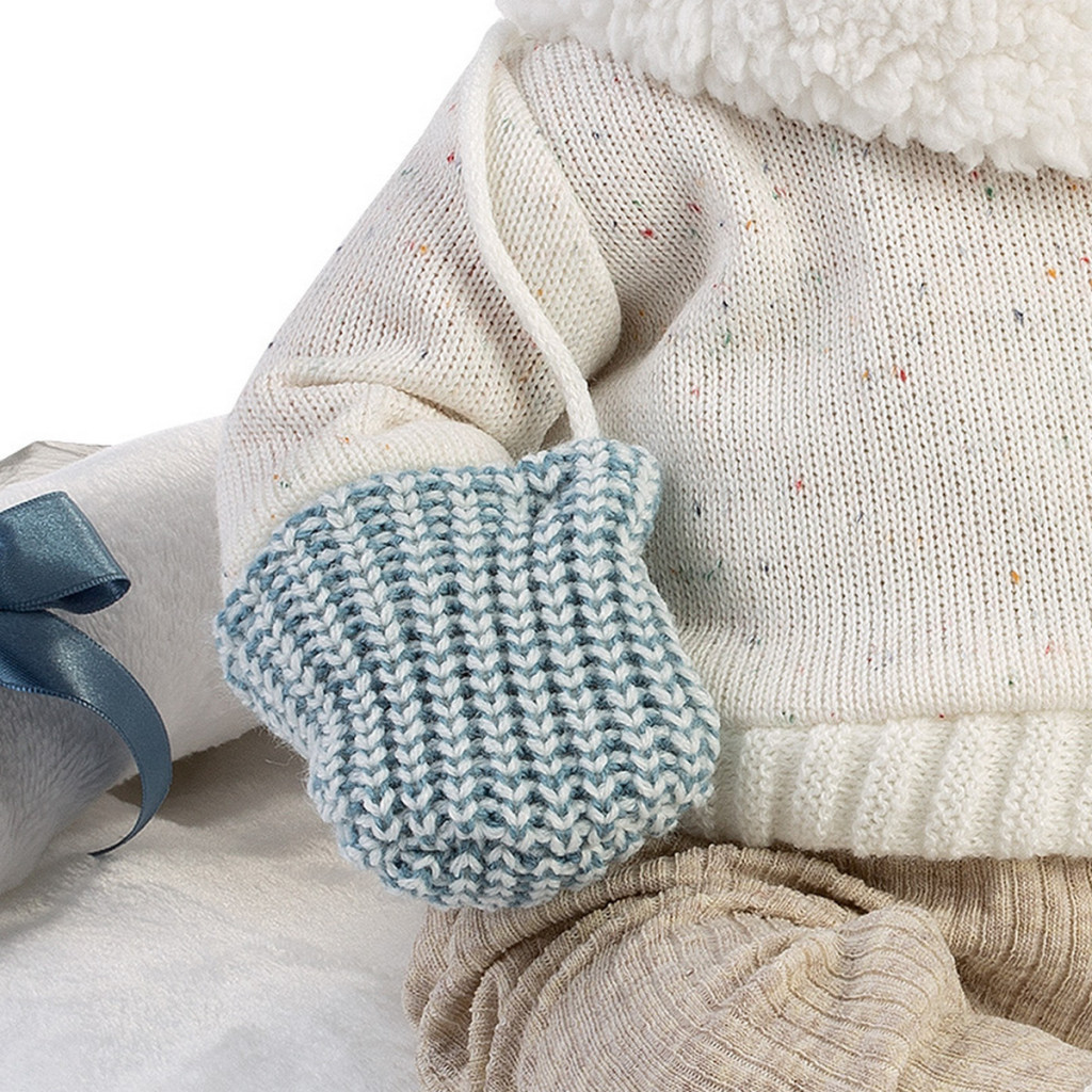 Пупс Llorens Lalo con capazo portabebe, 42 см (74003) - зображення 5