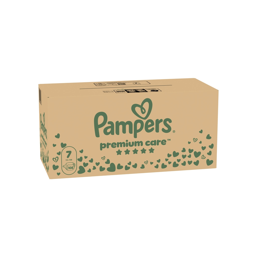Підгузки Pampers Premium Care Розмір 7 (15+ кг) 108 шт (8700216423632) - зображення 2