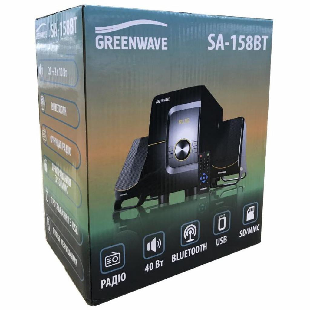 Акустична система Greenwave SA-158BT Black-orange (R0015303) - зображення 6