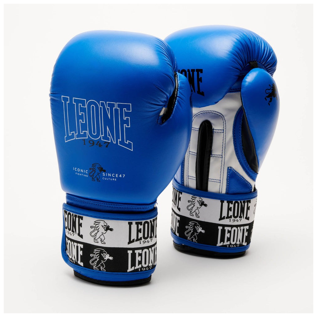 Боксерські рукавички Leone GN208 Iconic Blue 10 унцій (GN208_Blue_10oz) - зображення 2