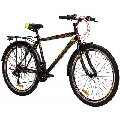 Велосипед Premier Texas 26 V-brake 18" Black - Yellow 2018 (SP0004681) - зображення 2