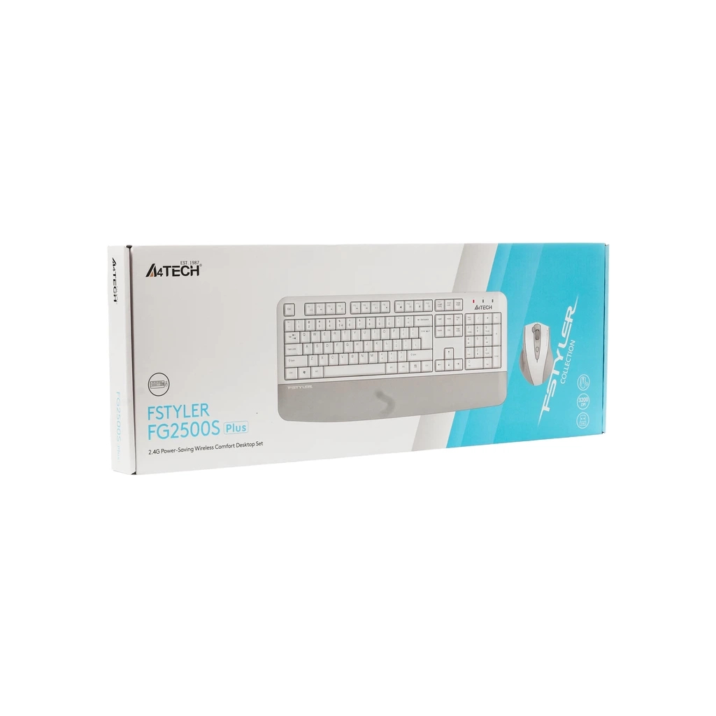 Комплект A4Tech FG2500S Plus Wireless UA White (4711421003254) - picture 8