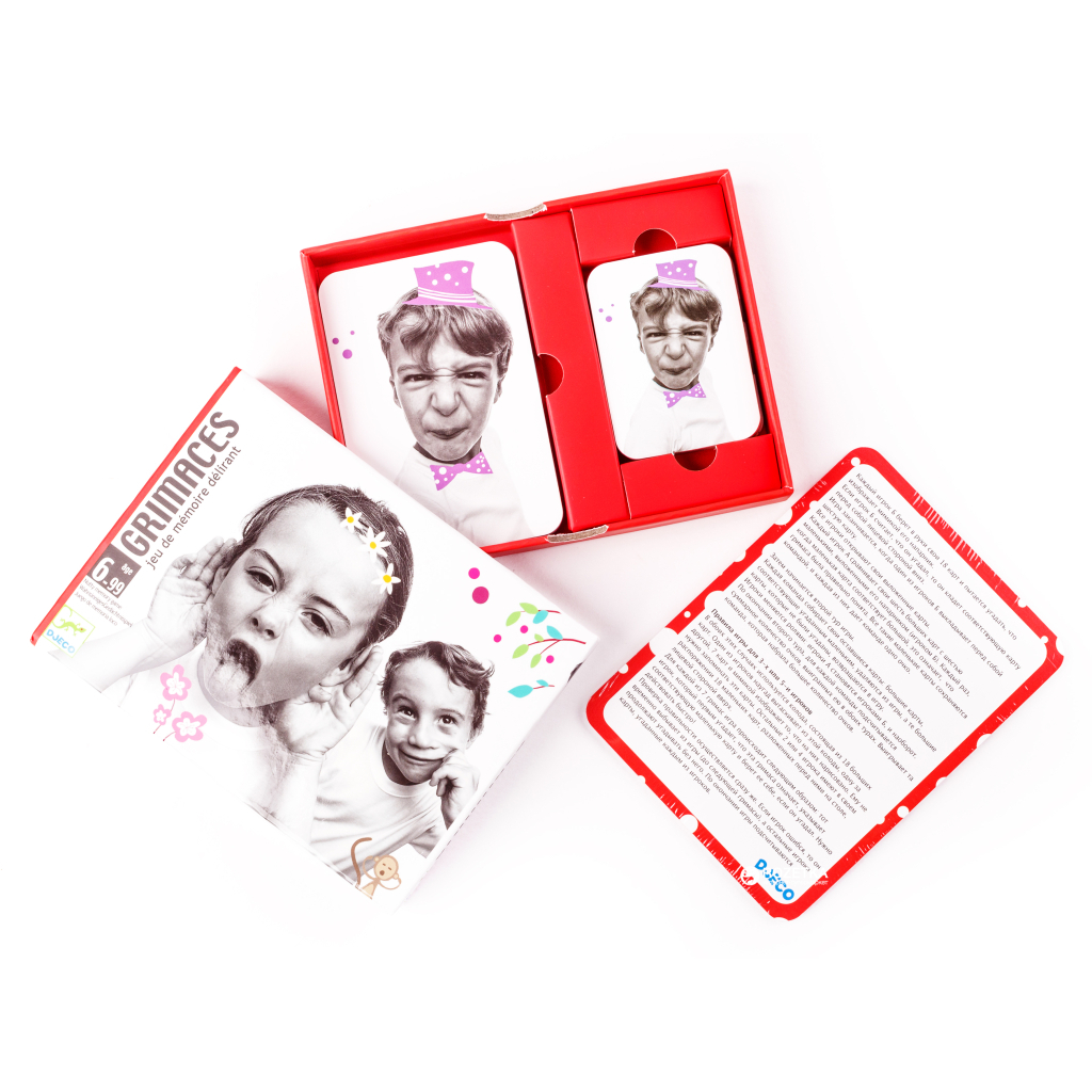 Настільна гра Djeco Гримаси (Grimaces) (DJ05169) - изображение 3