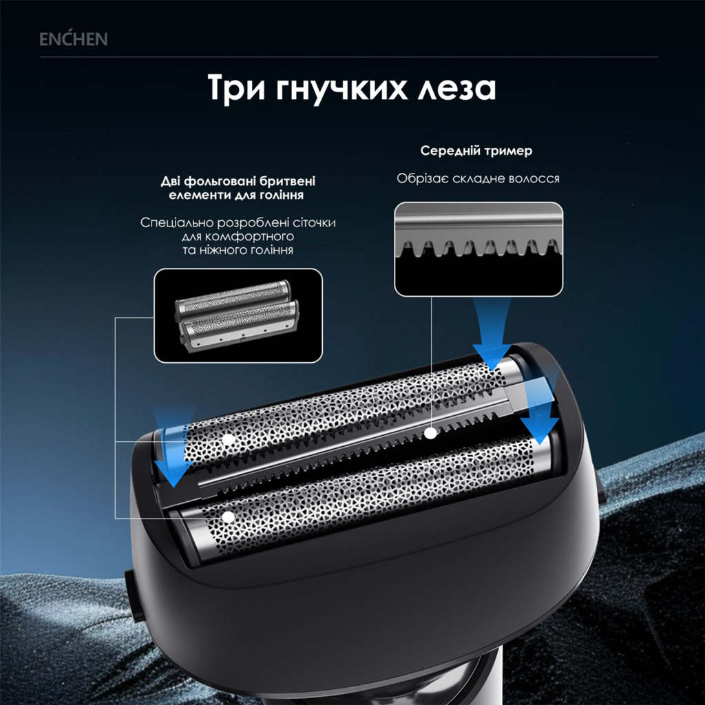 Електробритва Enchen MS001 Foil Shaver - зображення 6